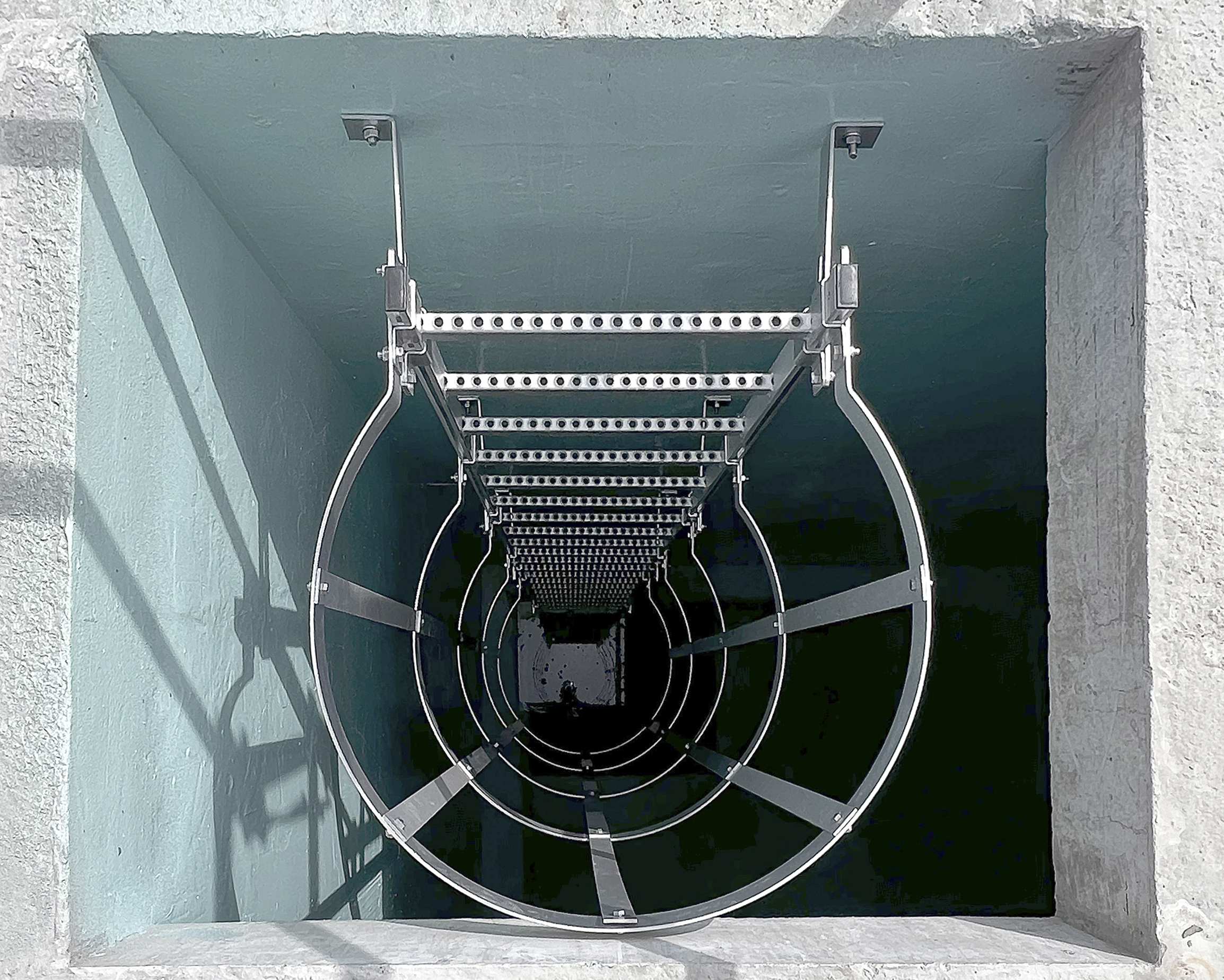 Crynoline Systemleiter für Schutzräume